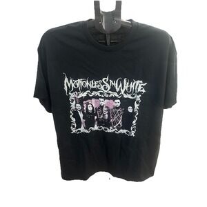 Motionless In White The Disguise Tour‎ 2019 T-shirt XL Gildan Black